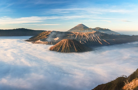 インドネシア東ジャワ ブロモ山